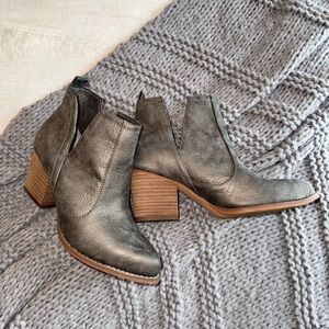Not Rated Gray Booties